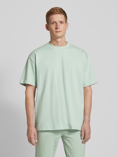 HUGO T-Shirt mit Label-Detail Modell 'Dplanitee' Mint 4