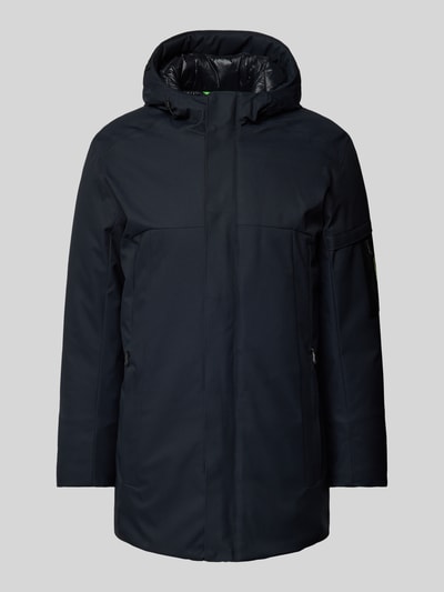 BOSS Green Parka met capuchon, model 'Terra' Donkerblauw - 2