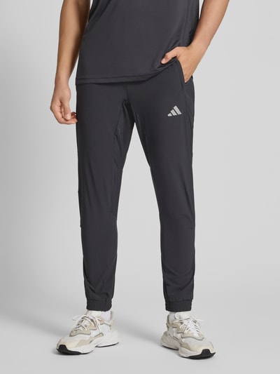 adidas Training Slim Fit Sweatpants mit Logo-Print Black 4