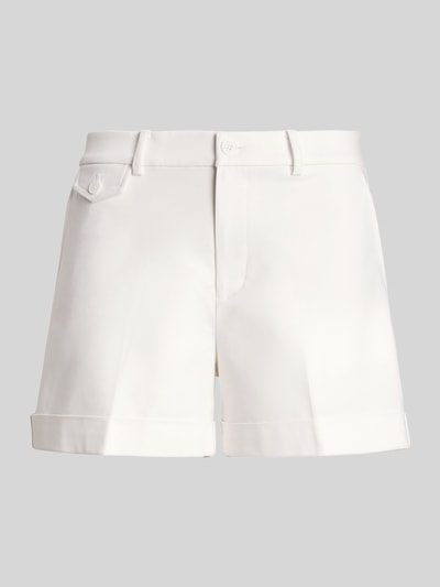 Lauren Ralph Lauren Szorty o kroju regular fit z mieszanki bawełny Biały 2