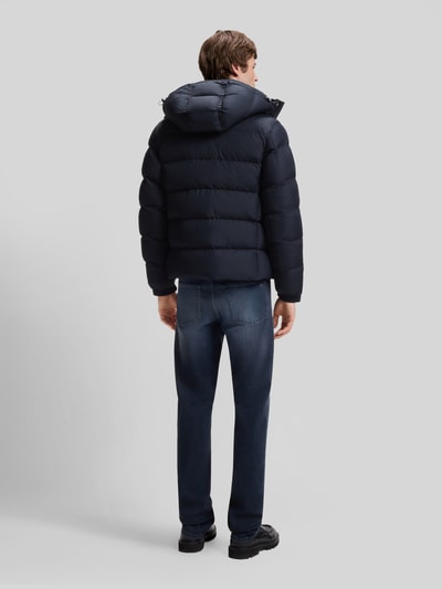 BOSS Orange Regular Fit Steppjacke mit Kapuze Modell 'Omaris' Marine 5