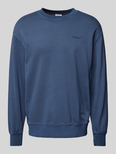 Levi's® Sweatshirt mit Rundhalsausschnitt Modell 'SARGASSO' Jeansblau 2