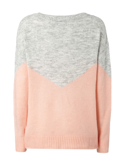 Vero Moda Pullover mit überschnittenen Schultern Silber Melange 3