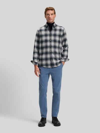 BOSS Orange Regular fit vrijetijdsoverhemd van puur katoen, model 'RICKERT' Lichtgrijs - 1