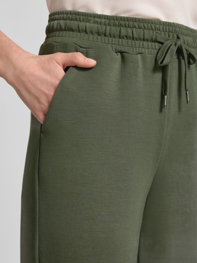 Soyaconcept Wide Leg Sweatpants mit elastischem Bund Schilf 3