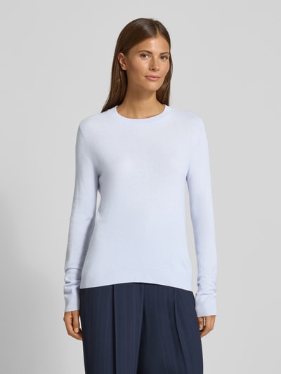 Christian Berg Woman Strickpullover aus reinem Kaschmir Hellblau 4