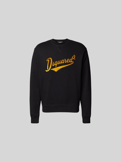 Dsquared2 Sweatshirt mit Label-Print Black 1