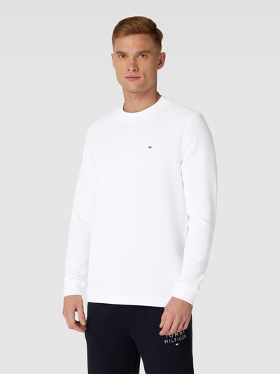 Tommy Hilfiger Sweatshirt met structuurmotief Wit - 4