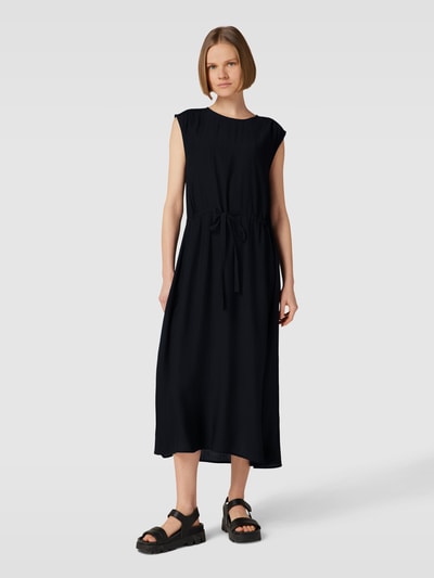 Minimum Midikleid mit Bindegürtel Modell 'STRULLI' Black 4