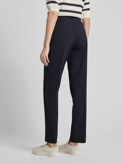 Raphaela By Brax Stoffen broek met Franse steekzakken, model 'Pauline' Marineblauw - 5