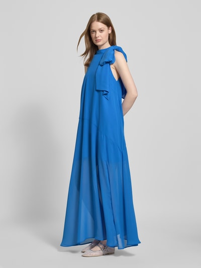 Gestuz Maxikleid mit Gehschlitz Modell "Zsanka" Royal 1