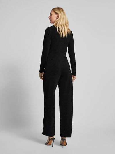 YAS Jumpsuit mit Knotendetail Modell 'KAYA' Black 5