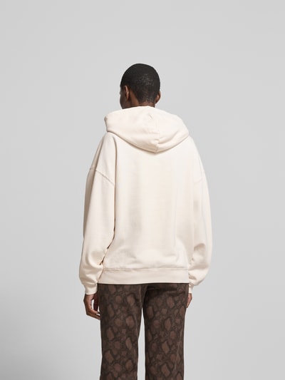 Anine Bing Oversized Hoodie mit Logo-Print Hellrosa 5