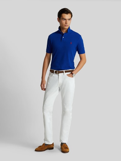 Polo Ralph Lauren Koszulka polo o kroju slim fit z czystej bawełny Królewski niebieski 1