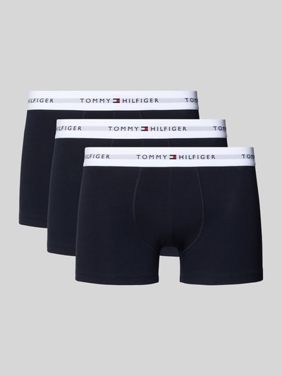 Tommy Hilfiger Trunks aus Baumwoll-Mix im 3er-Pack Marine 1