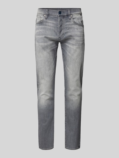 G-Star Raw Slim Fit Jeans im Used-Look Hellgrau 2