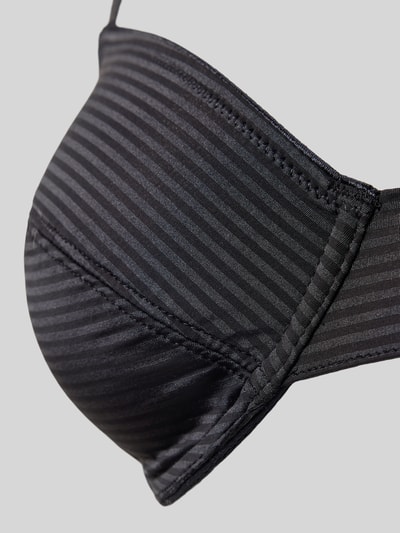 Skiny BH mit Hakenverschluss Modell 'Timeless' Dunkelgrau 2