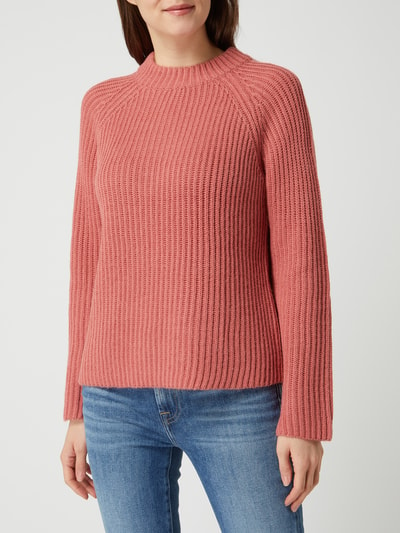 Drykorn Gebreide pullover met wol en alpaca, model 'Armili' Zalm - 4