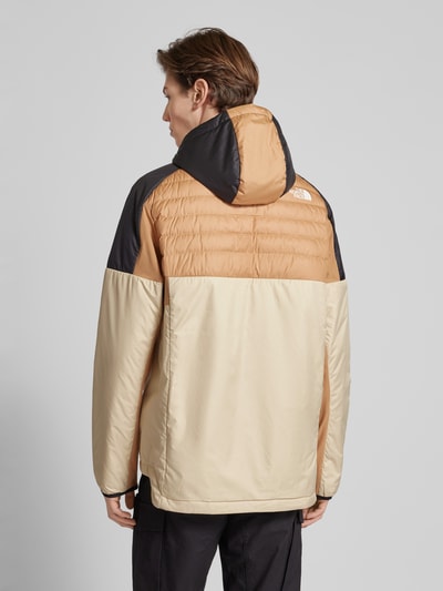 The North Face Gewatteerd jack met labelstitching, model 'Cloud' Beige - 5