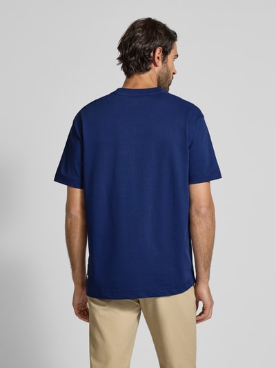 Marc O'Polo Relaxed Fit T-Shirt aus reiner Baumwolle Royal 5