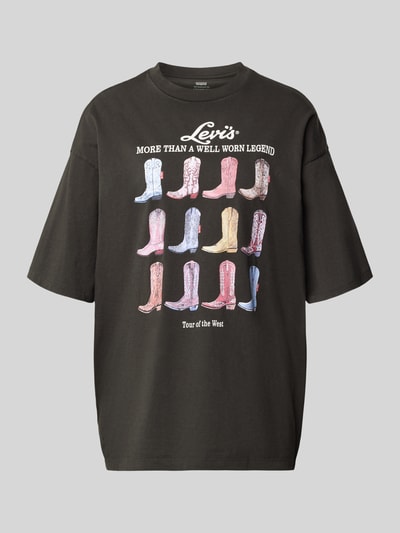 Levi's® Loose Fit T-Shirt aus reiner Baumwolle Black 2