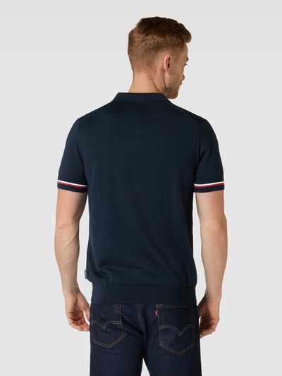 HECHTER PARIS Poloshirt mit Kontraststreifen Hellblau 5