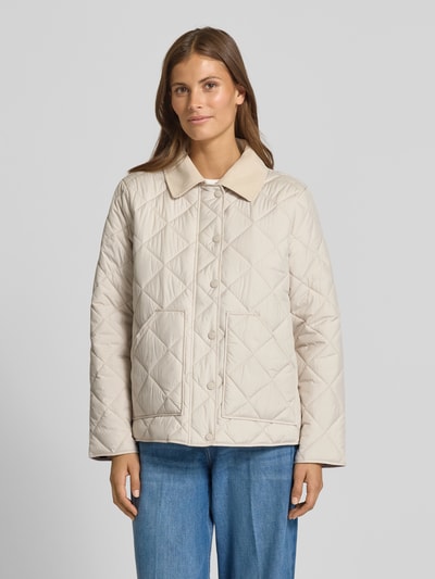 Christian Berg Woman Selection Steppjacke mit Strukturmuster Kitt 4