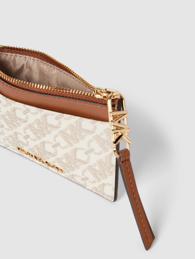 MICHAEL Michael Kors Portemonnaie mit Label-Applikation Ecru 3