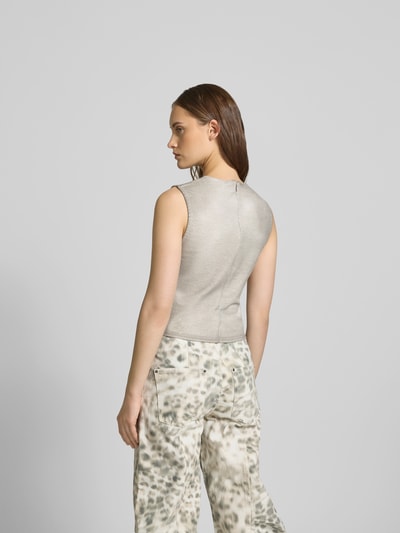 Diesel Tanktop im Used-Look Hellgrau 5