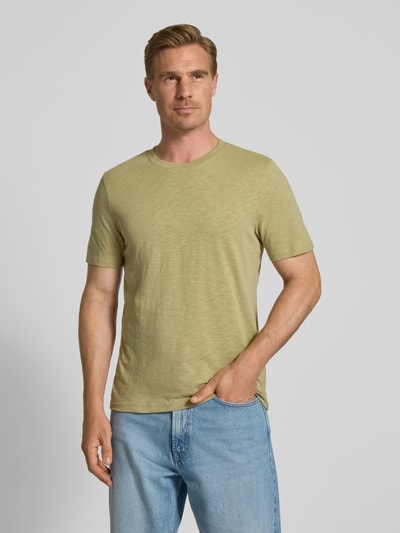 MCNEAL T-shirt o kroju regular fit z okrągłym dekoltem Trzcinowy 4