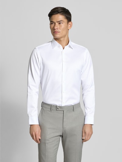 Jake*s Regular Fit Business-Hemd mit Kentkragen Weiss 4