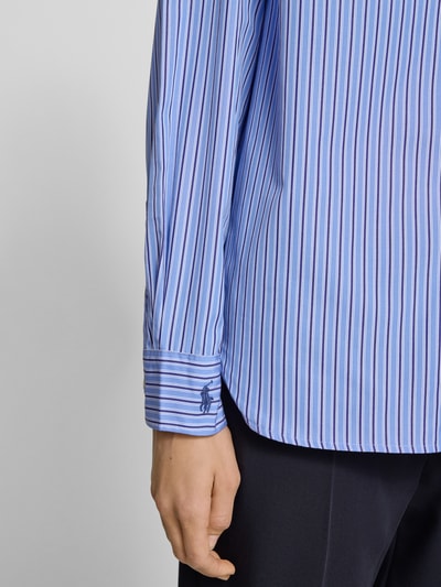 Polo Ralph Lauren Regular Fit Hemdbluse mit Logo-Stitching Hellblau 3