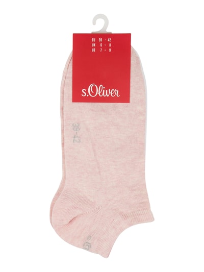 s.Oliver RED LABEL Sneakersokken in set van 3  Rosé - 2