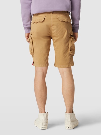 Alpha Industries Bermuda met cargozakken, model 'CREW' Zand - 5