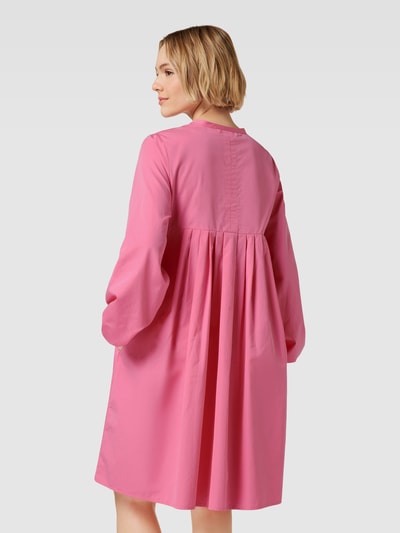 tonno & panna Knielanges Kleid mit Ballonärmeln Modell 'Lindy' Pink 5