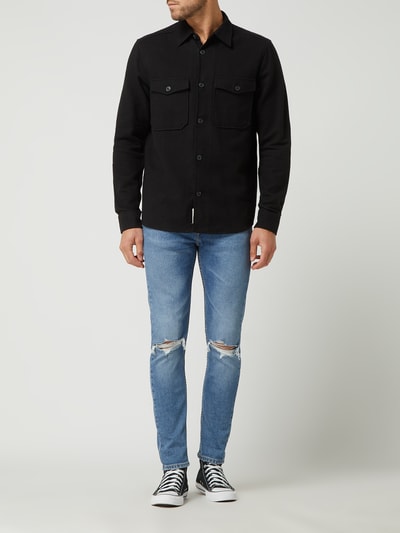 Only & Sons Hemdjacke aus Baumwolle Modell 'Milo' Black 1