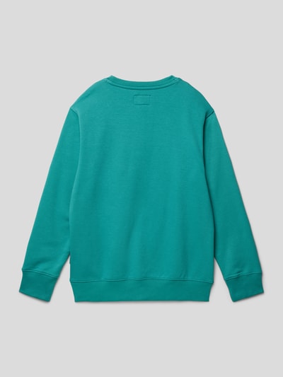 Billabong Sweatshirt met logostitching, model 'ARCH' Turquoise - 3