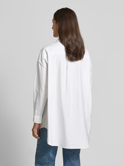 Polo Ralph Lauren Regular fit overhemdblouse met logostitching Wit - 5