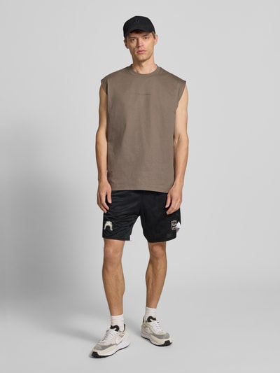 G-Star Raw Relaxed Fit Shorts mit Motiv- und Label-Print Modell 'Football' Black 1