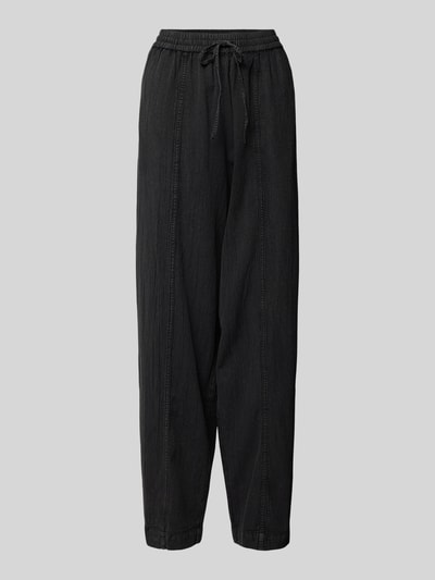 Vero Moda Comfort Fit Weite Hose im Denim-Look Modell 'ANDIE' Black 2