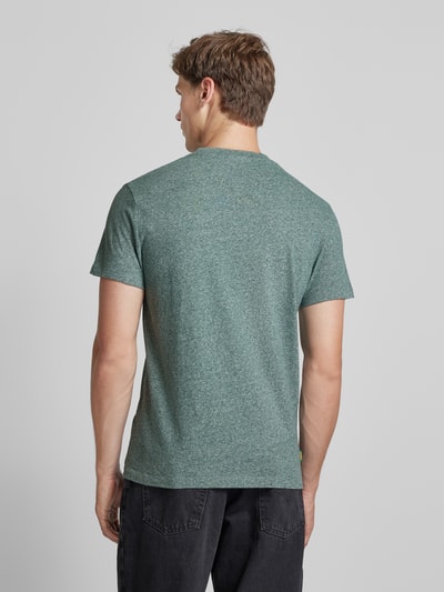 Superdry T-Shirt mit Label-Stitching Gruen 5