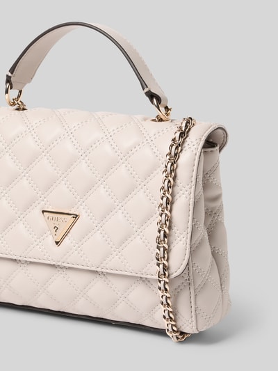 Guess Handtasche mit Schulterriemen Modell 'GIULLY' Stein 3