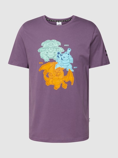 PUMA PERFORMANCE T-shirt met Pokémon©-print Paars - 2