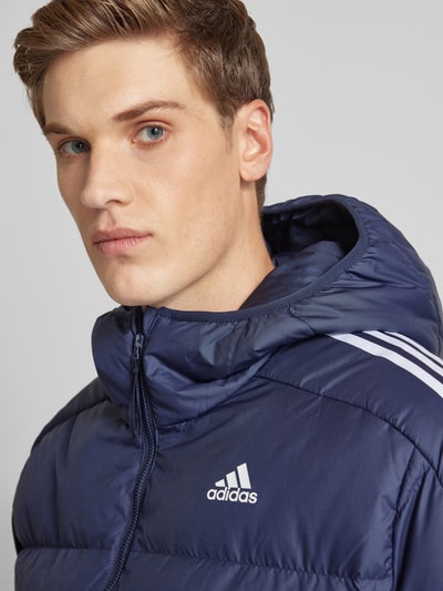 ADIDAS SPORTSWEAR Steppjacke mit Label-Print Dunkelblau 3