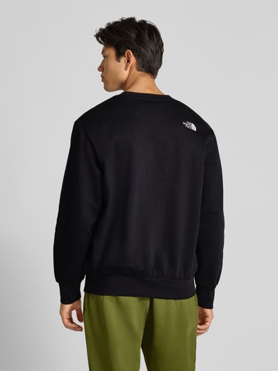 The North Face Sweatshirt met labelstitching Zwart - 5