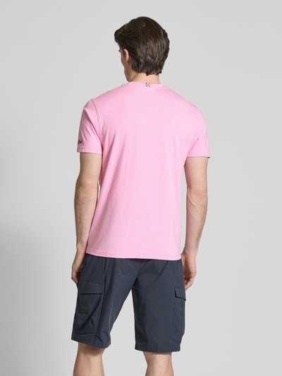 MC2 Saint Barth T-shirt met ronde hals, model 'DOVER' Roze - 5