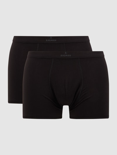 RAGMAN Trunks mit Label-Print Black 1