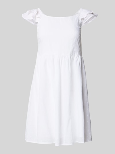 Only Slim fit mini-jurk van puur katoen, model 'DEFFIE' Offwhite - 2