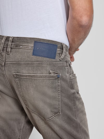 Tom Tailor Regular fit bermuda met 5-pocketmodel Middengrijs - 3