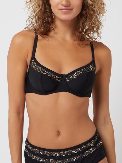 LASCANA Bikini-Oberteil mit Bügeln Black 4